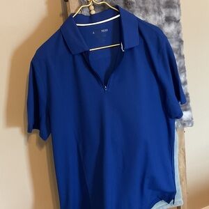 Kenneth Cole Men's Blue Polo Shirt XL